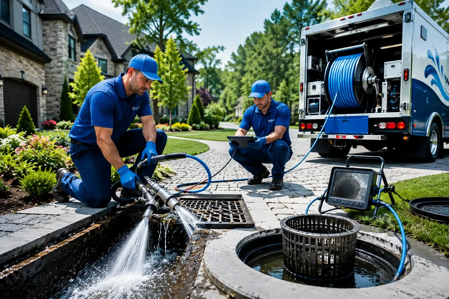 Local outdoor drain cleaning professionals in Redgranite, WI